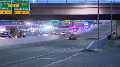 Northbound I-25 closed after shooting at 8th Avenue